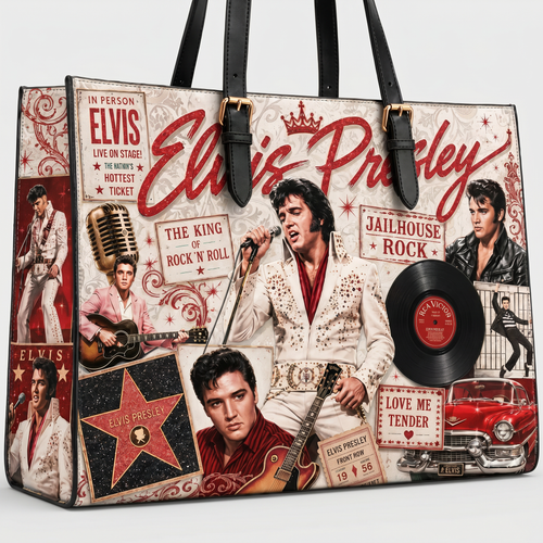 HANDMADE ELVIS PRESELY TRIBUTE BAGS